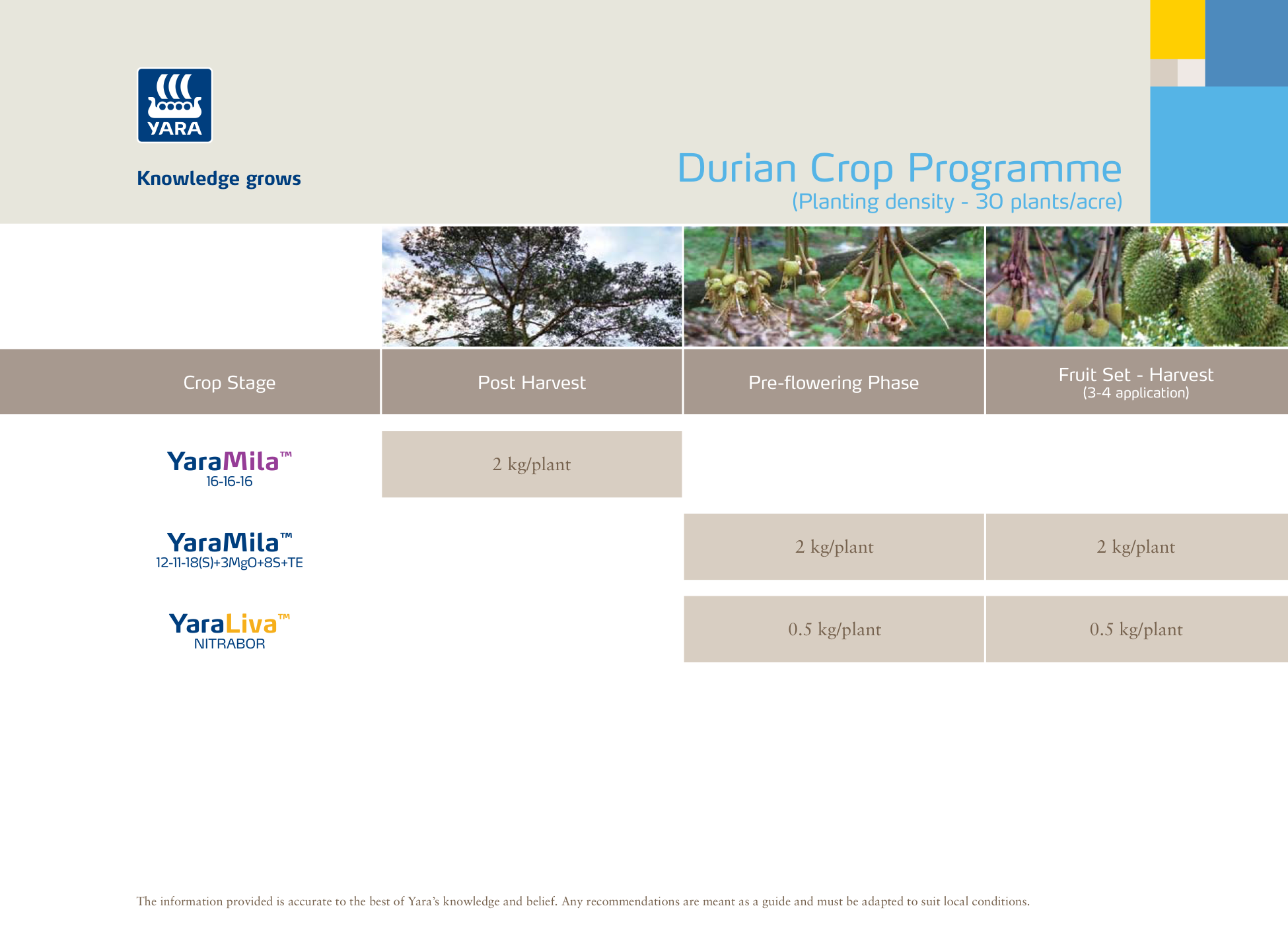 Durian program
